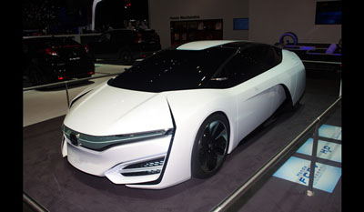 Honda FCV Hydrogen Fuel Cell Electric Vehicle Design Study for 2015 7